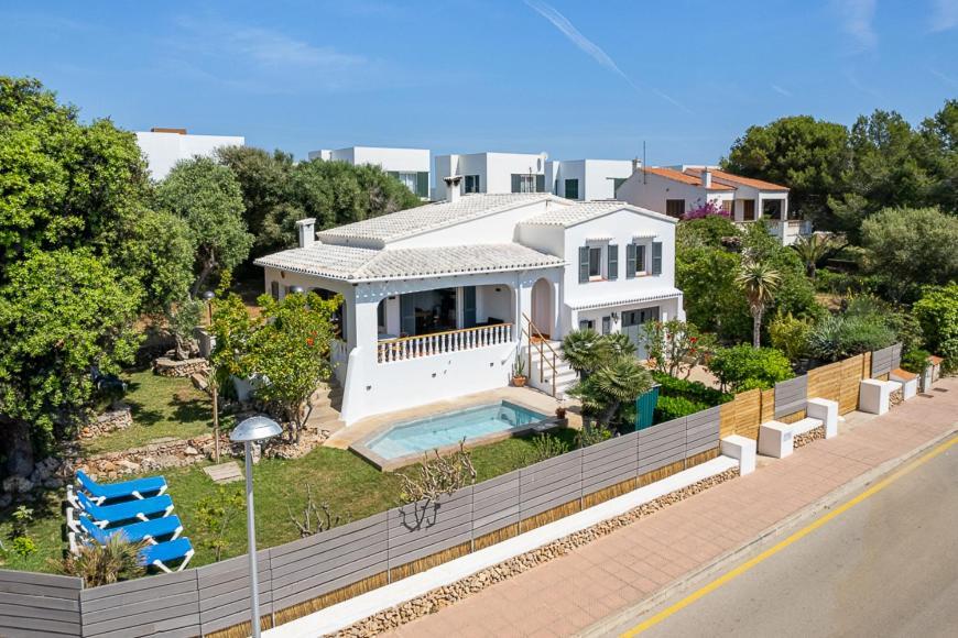 S'Auba Villa Exclusiva Con Piscina Privada De Agua Salada Y Horno De Pizza Es Mercadal Buitenkant foto