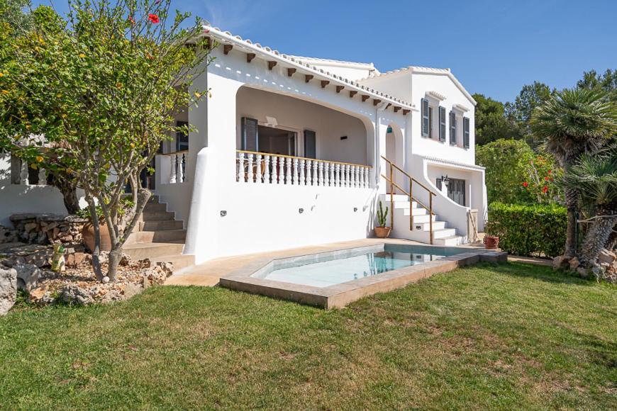 S'Auba Villa Exclusiva Con Piscina Privada De Agua Salada Y Horno De Pizza Es Mercadal Buitenkant foto