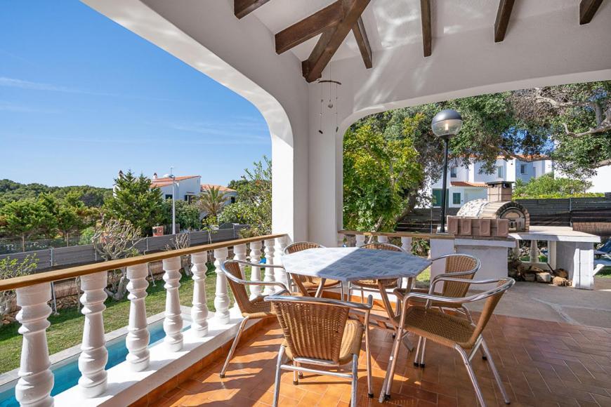 S'Auba Villa Exclusiva Con Piscina Privada De Agua Salada Y Horno De Pizza Es Mercadal Buitenkant foto