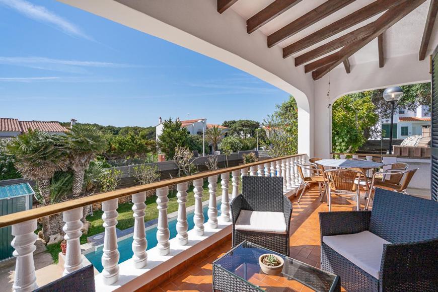 S'Auba Villa Exclusiva Con Piscina Privada De Agua Salada Y Horno De Pizza Es Mercadal Buitenkant foto