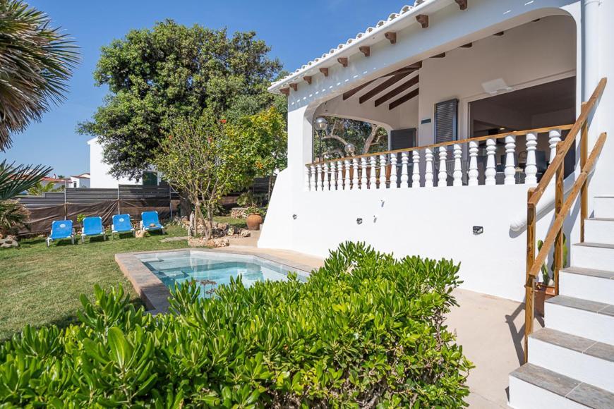 S'Auba Villa Exclusiva Con Piscina Privada De Agua Salada Y Horno De Pizza Es Mercadal Buitenkant foto